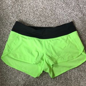 Lululemon Speed Shorts size 6